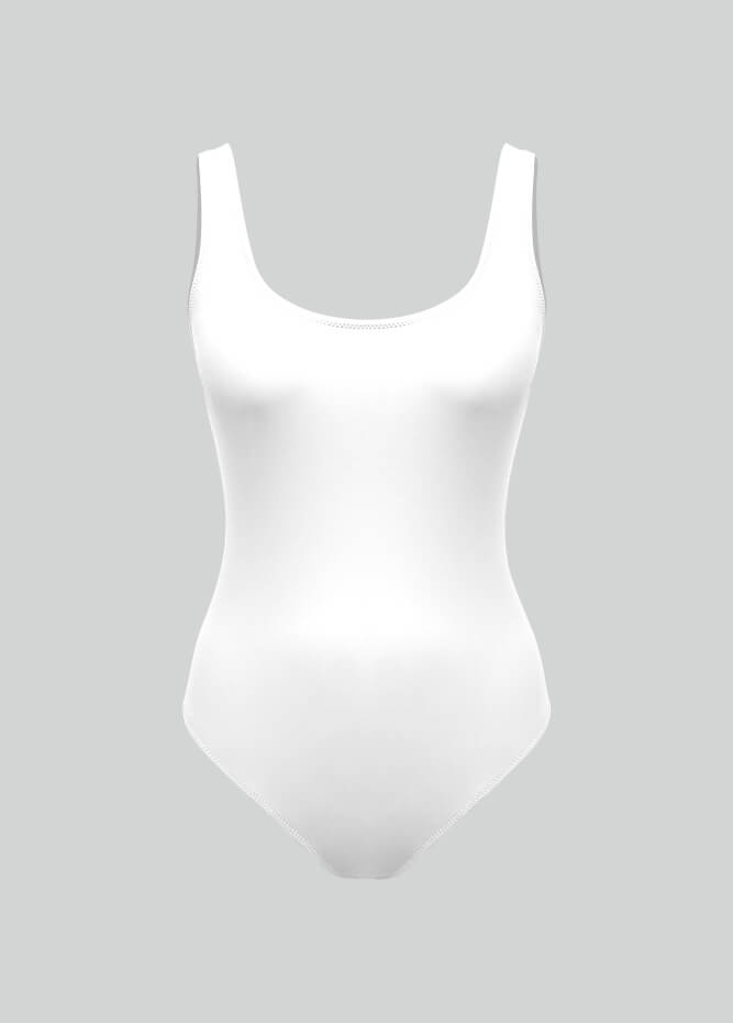 Retro 80s/90s Low Back Leotard