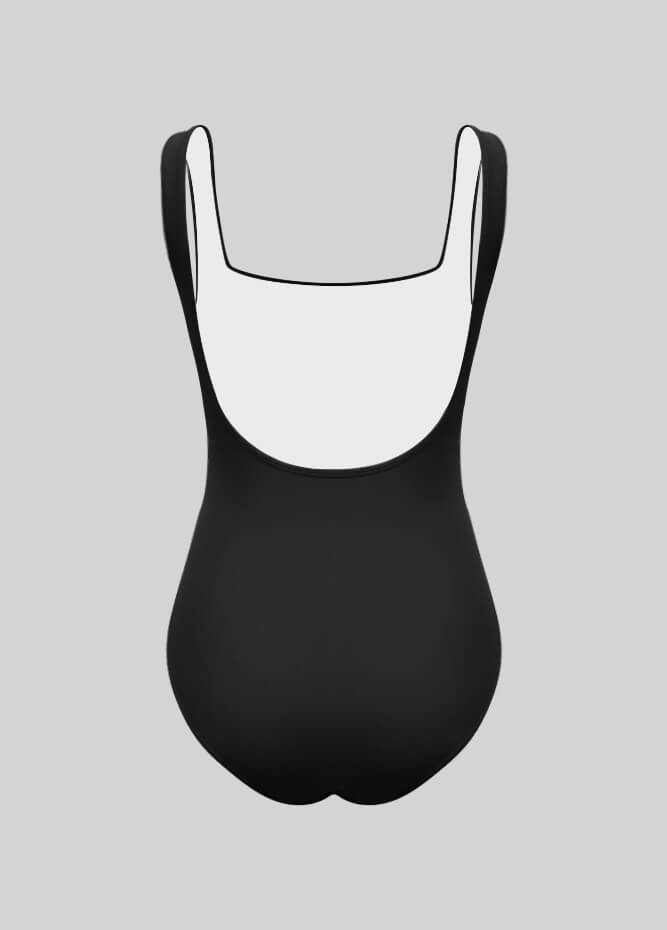 Womens Vintage Backless One Piece Leotard