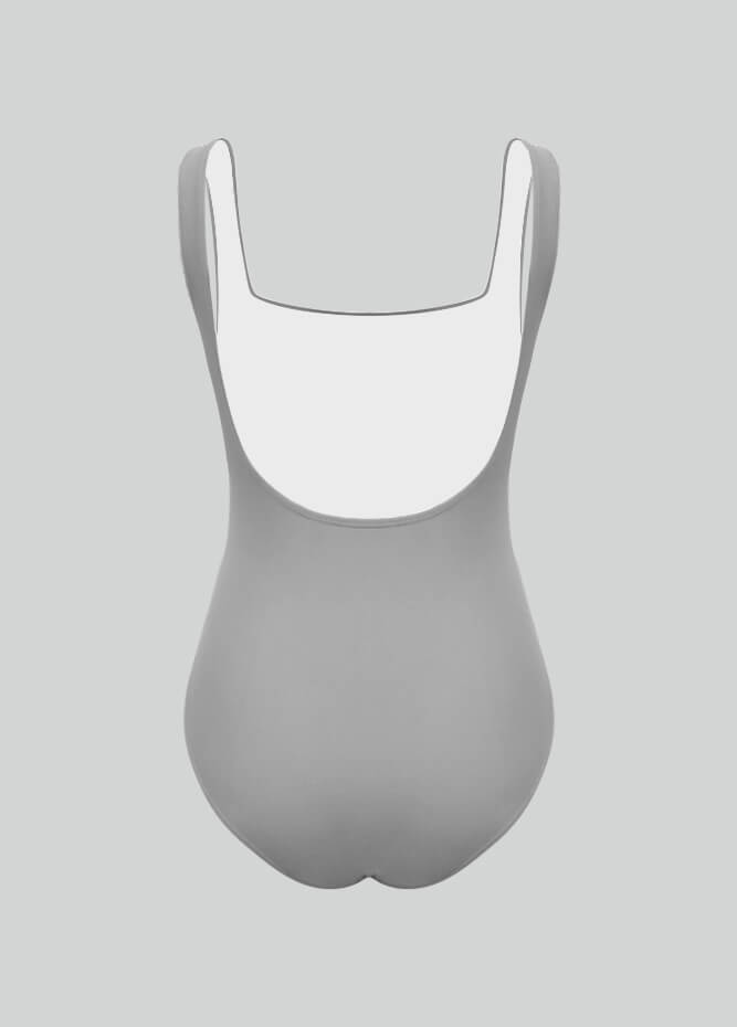 Womens Vintage Backless One Piece Leotard