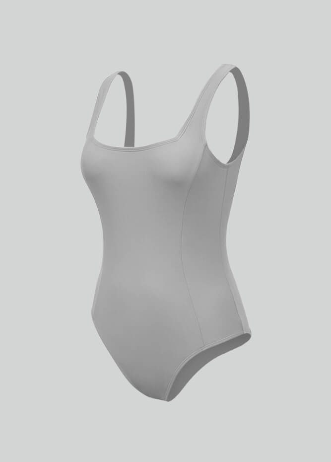 Womens Vintage Backless One Piece Leotard