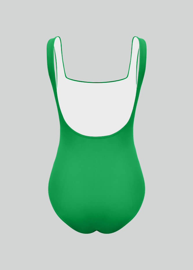 Womens Vintage Backless One Piece Leotard