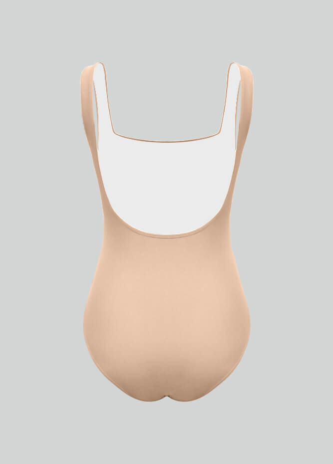 Womens Vintage Backless One Piece Leotard