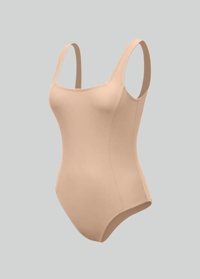 Womens Vintage Backless One Piece Leotard