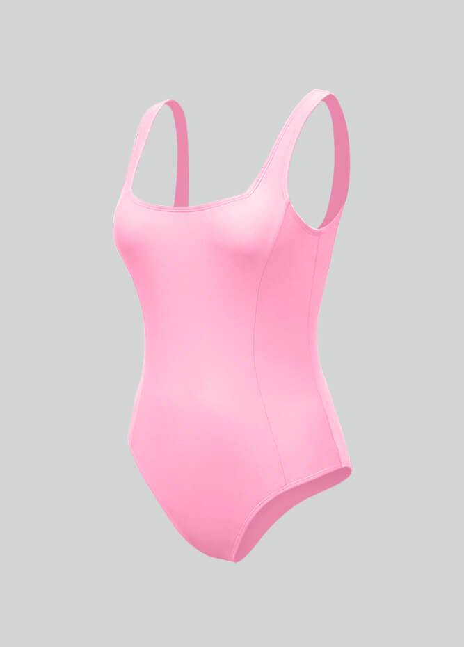 Womens Vintage Backless One Piece Leotard