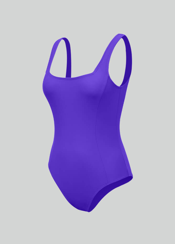 Womens Vintage Backless One Piece Leotard