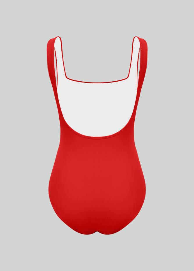 Womens Vintage Backless One Piece Leotard