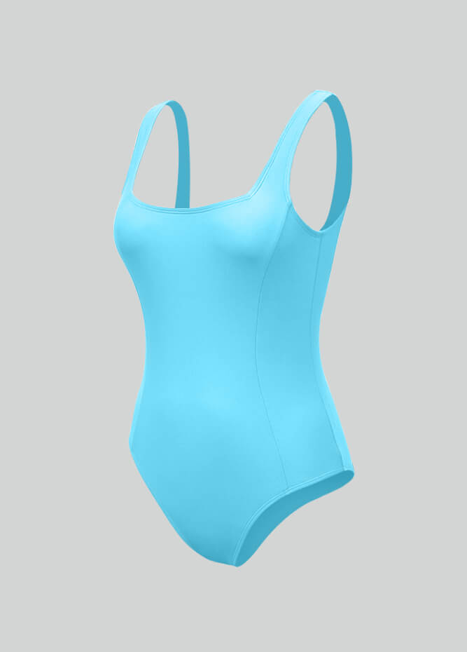 Womens Vintage Backless One Piece Leotard