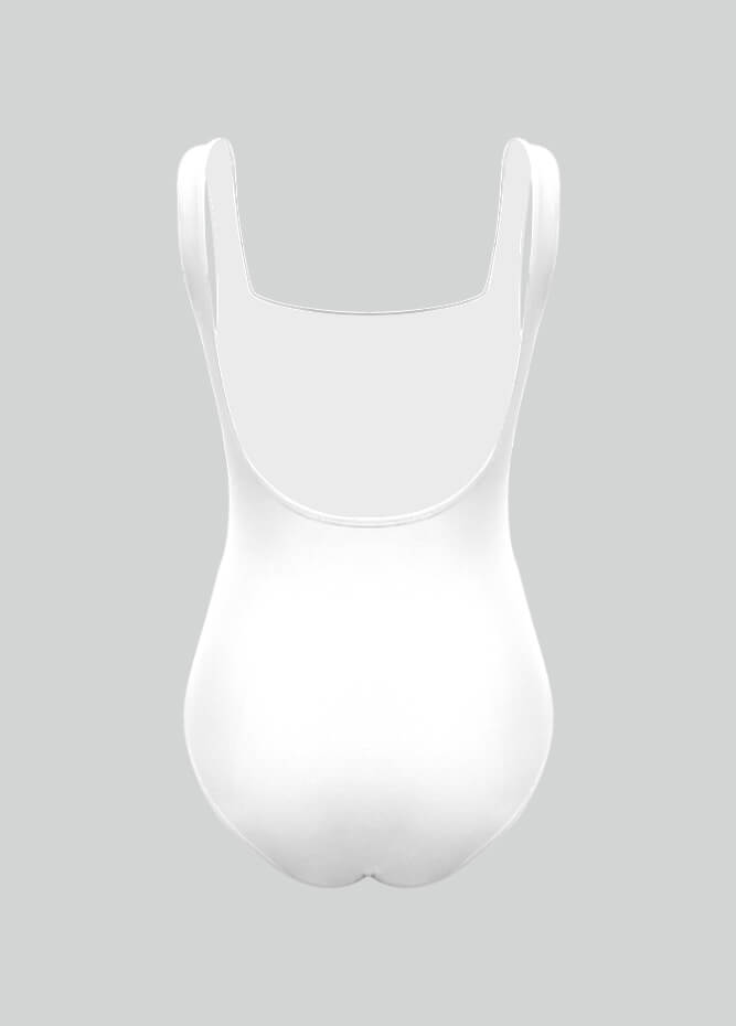 Womens Vintage Backless One Piece Leotard