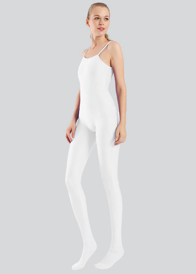 Speerise Womens Camisole Footed Unitard