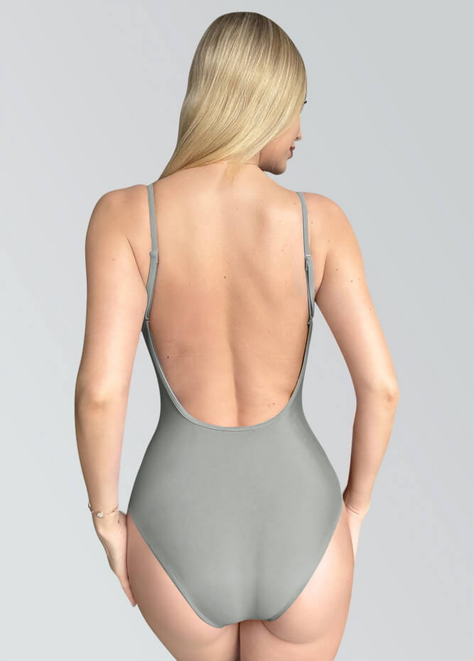 Womens Multiway Straps Camisole Low Back Leotard