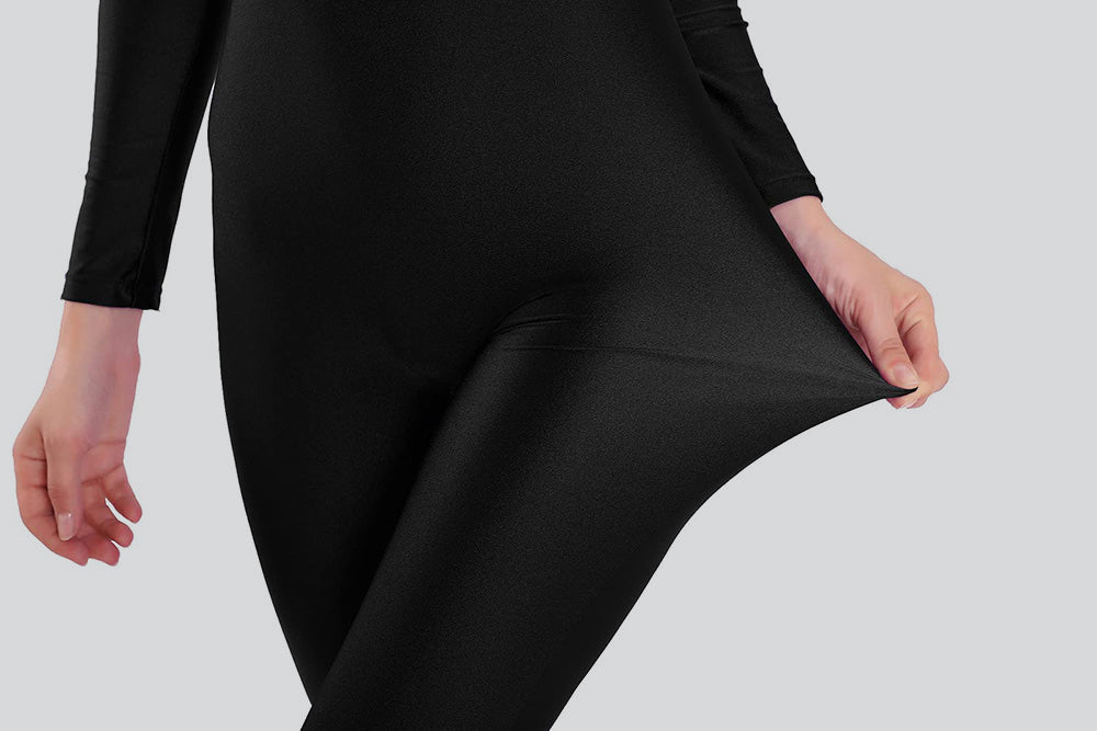 Womens Scoop Neck Unitard with Stirrup