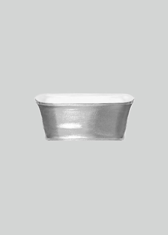 Womens Shiny Metallic Bandeau Top with Bra