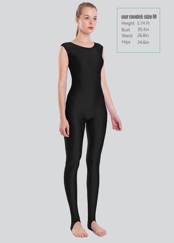 Womens Tank Unitard with Stirrup