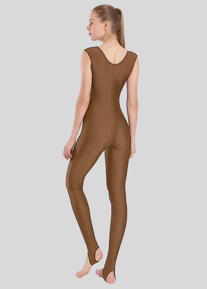 Womens Tank Unitard with Stirrup