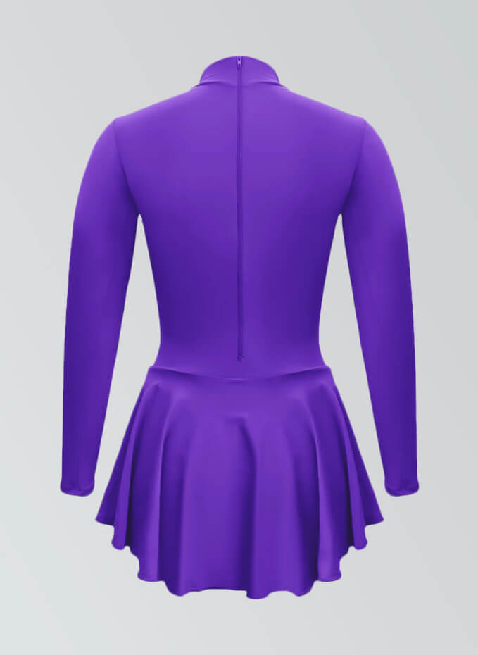 Thong Long Sleeve Skirted Leotard