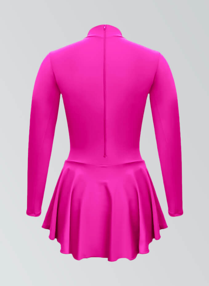 Thong Long Sleeve Skirted Leotard