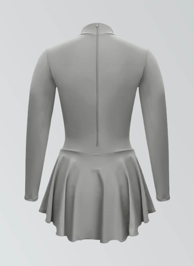 Thong Long Sleeve Skirted Leotard