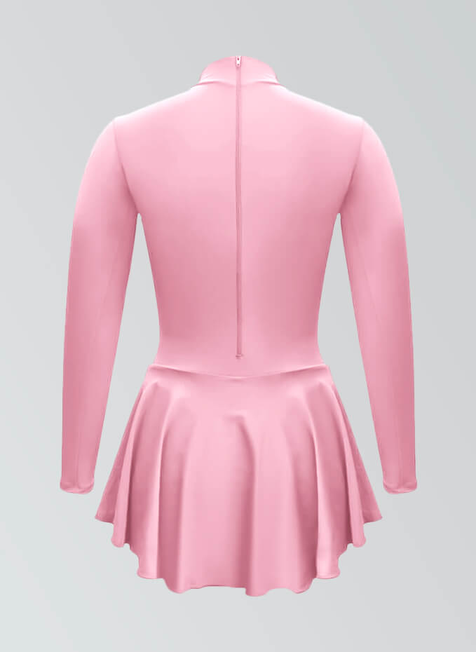 Thong Long Sleeve Skirted Leotard