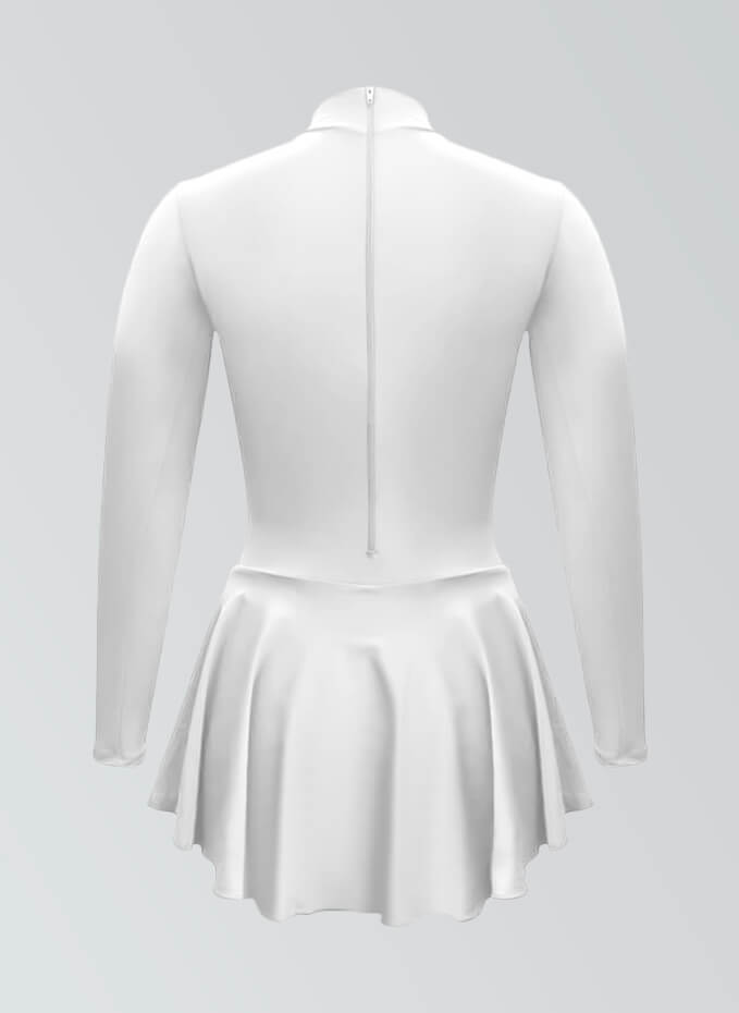 Thong Long Sleeve Skirted Leotard