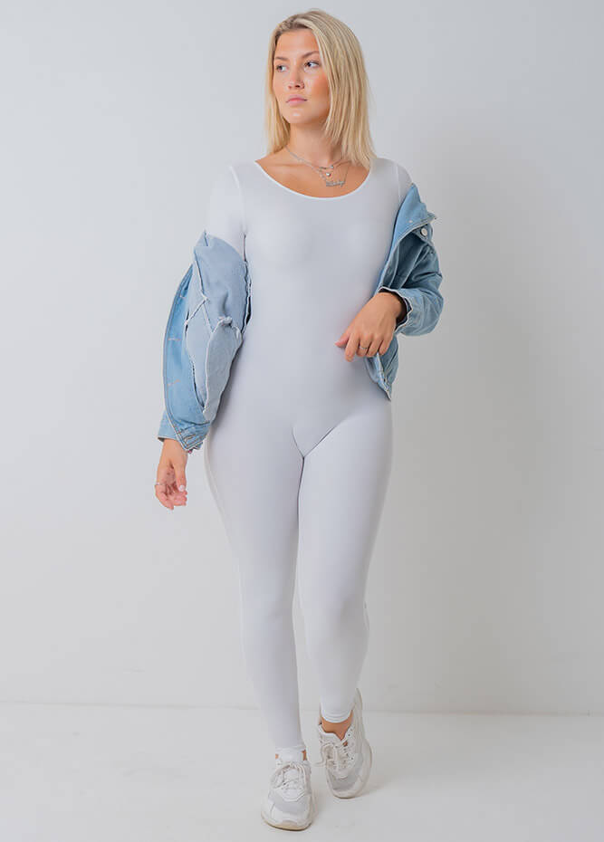 Speerise Long Sleeve Scoop Neck Unitard