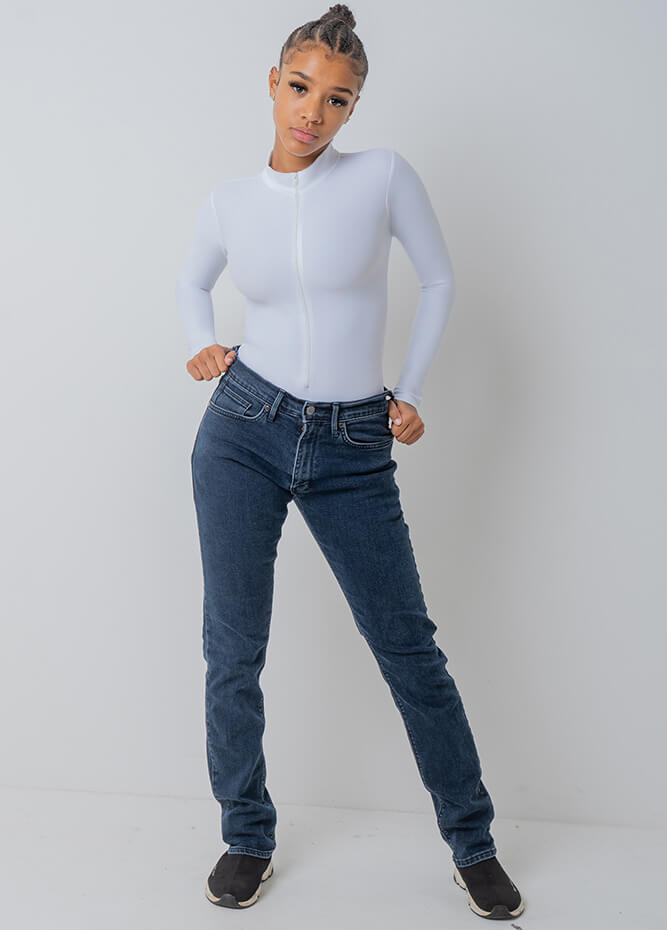 Speerise Ladies Zip Front Leotard