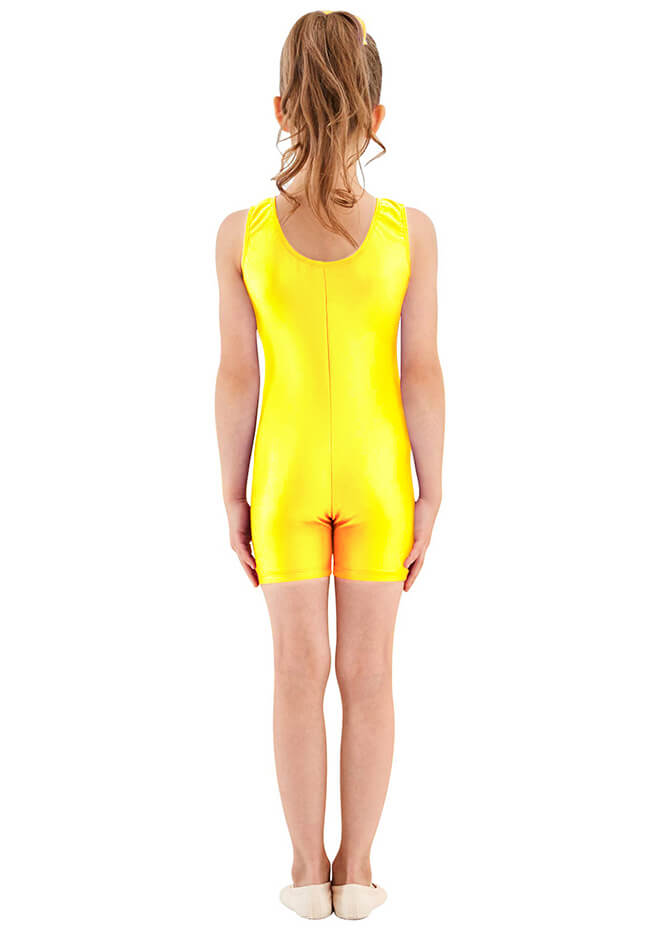 Speerise Short Tank Gymnastics Unitard for Girls