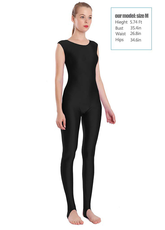 Speerise Womens Tank Unitard with Stirrup