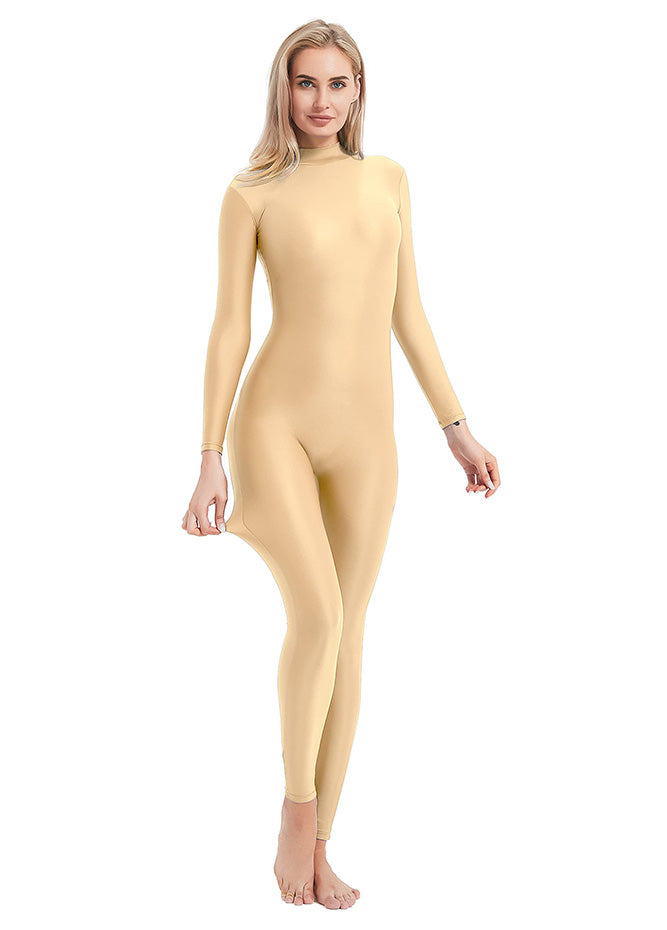 Nude Turtleneck Unitard