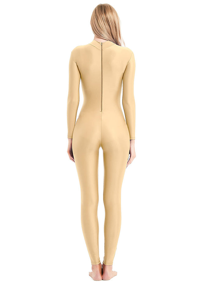 Nude Turtleneck Unitard