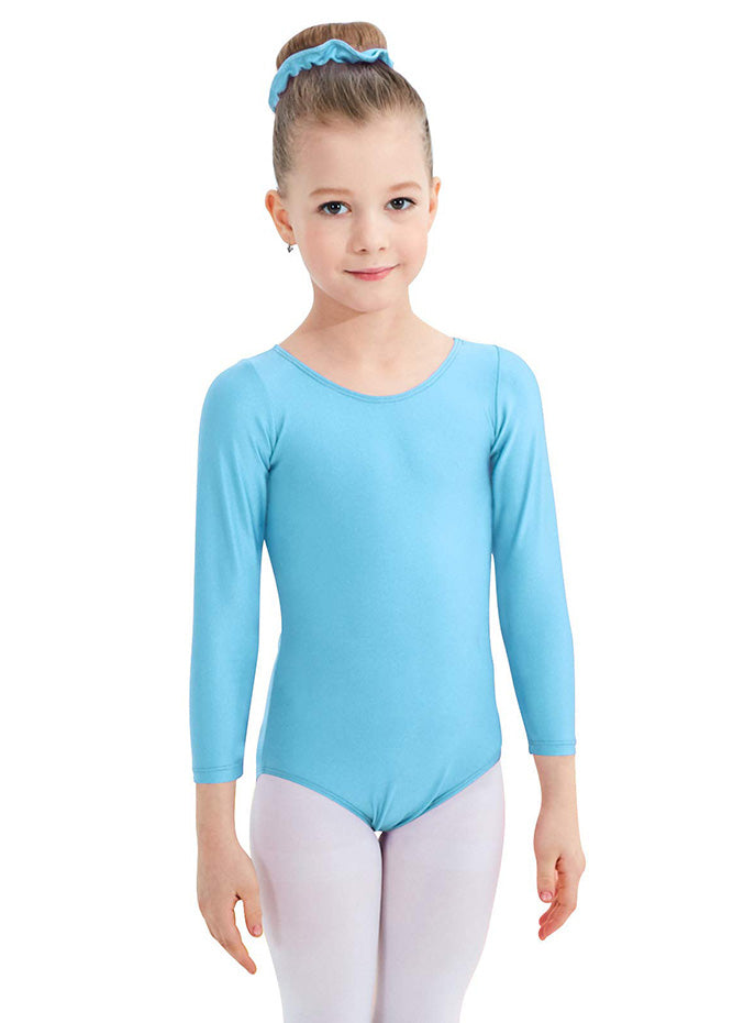Turquoise Long Sleeve Leotard