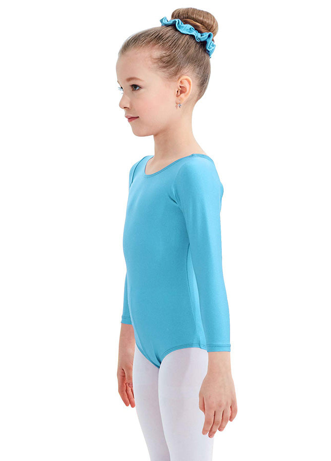 Turquoise Long Sleeve Leotard