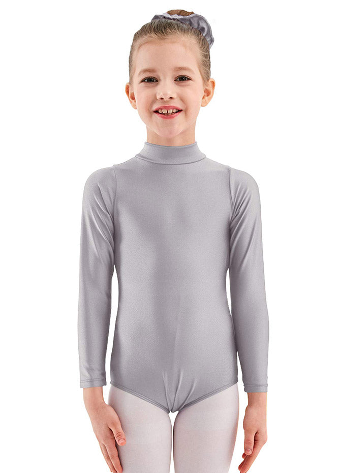 Gray junior leotard