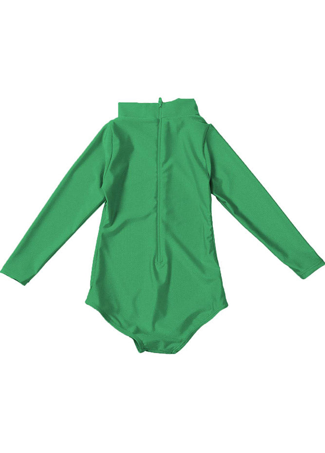 Girls Emerald Green Leotard