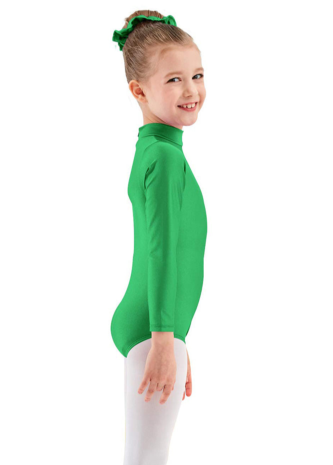 Girls Emerald Green Leotard