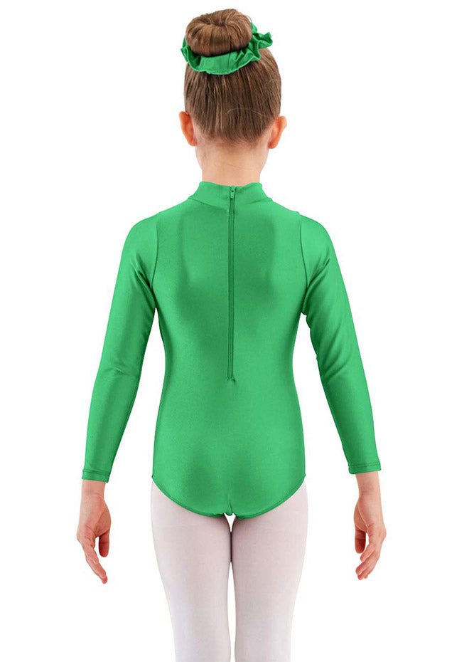 Girls Emerald Green Leotard