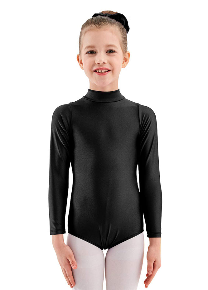 Black junior leotard