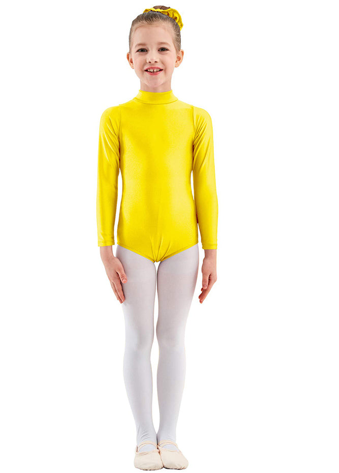 Yellow junior leotard
