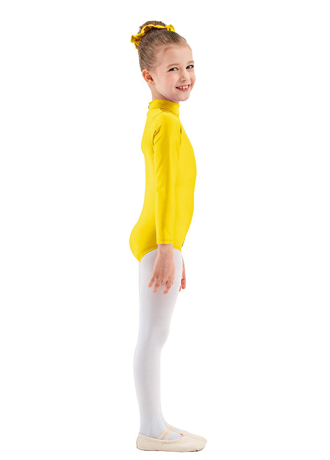 Yellow junior leotard