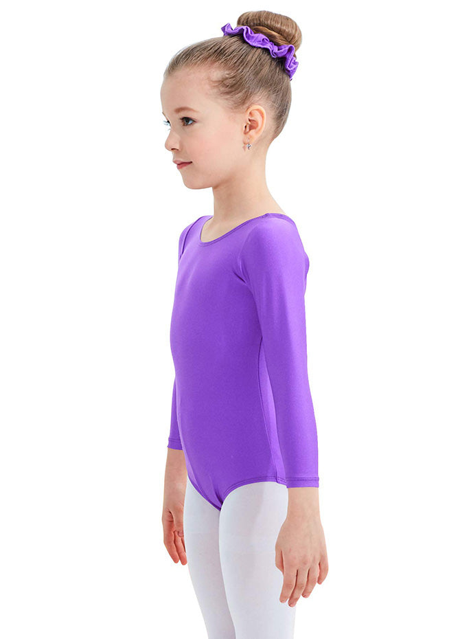 Violet Long Sleeve Leotard