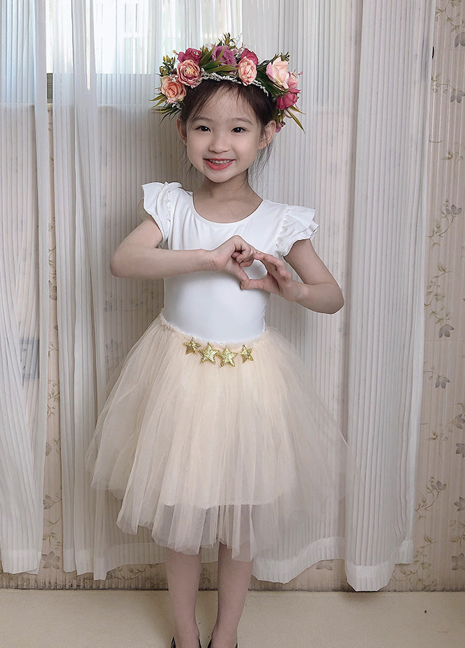 Flower sales girl leotard