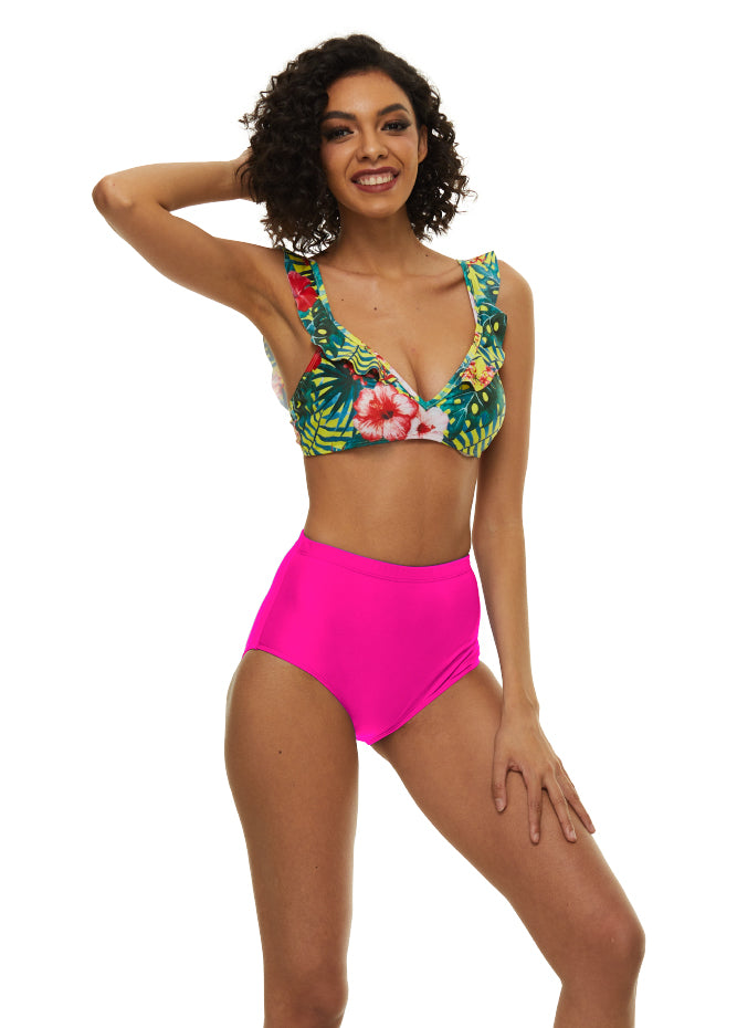 Speerise High Waisted Bikini Swim Bottoms