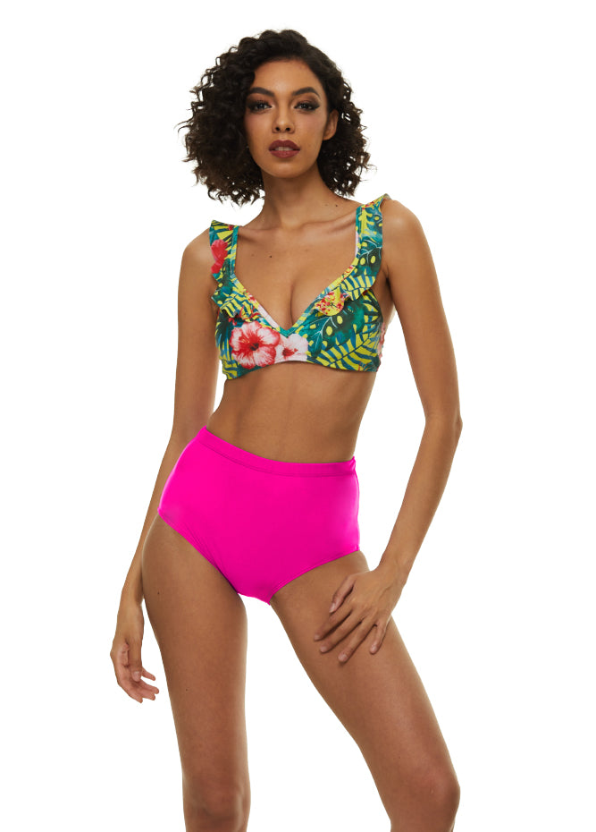 Speerise High Waisted Bikini Swim Bottoms