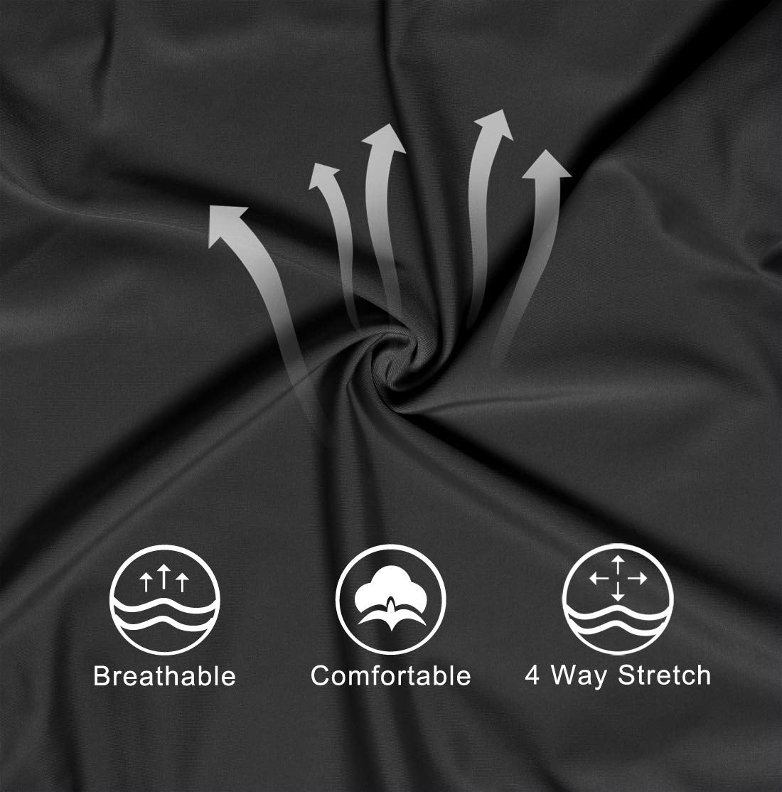 Black long sleeve leotard