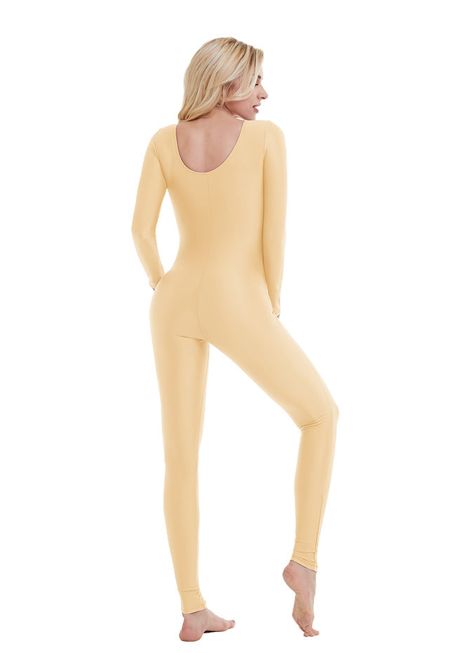 Speerise Long Sleeve Scoop Neck Unitard