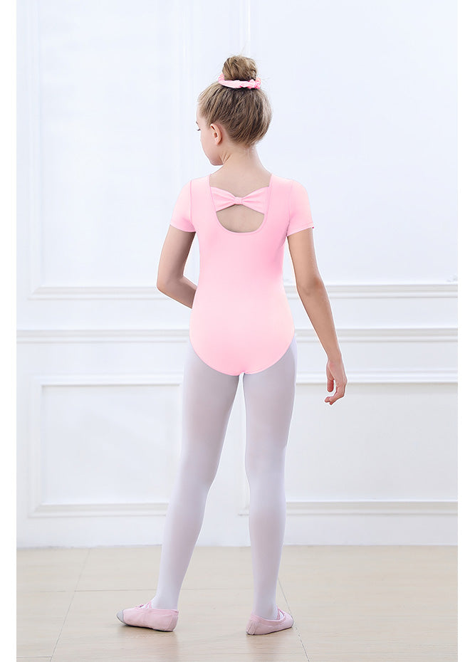 Pink Cap Sleeve Leotard