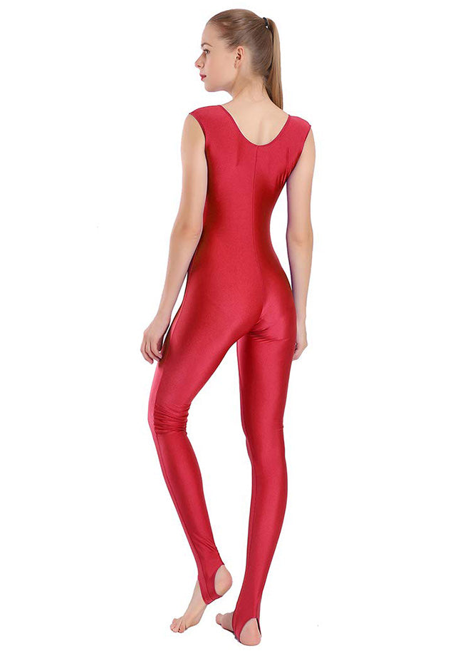 Speerise Womens Tank Unitard with Stirrup
