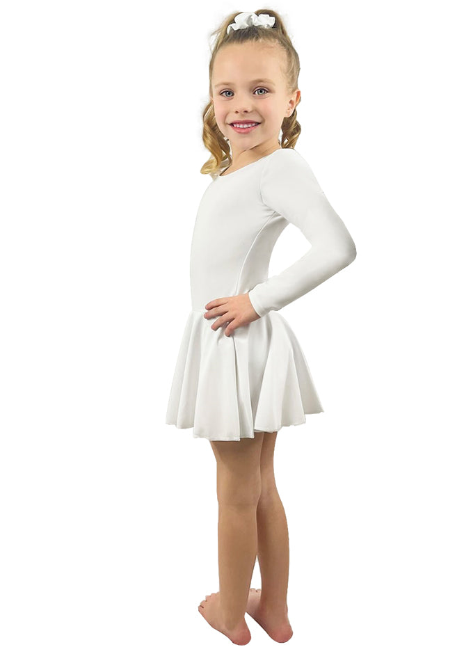 Speerise Long Sleeve Ballet Dance Leotard with Skirt