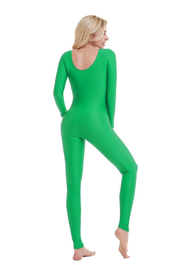 Speerise Long Sleeve Scoop Neck Unitard