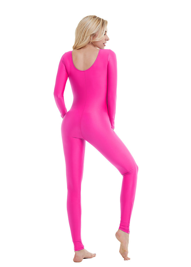 Speerise Long Sleeve Scoop Neck Unitard