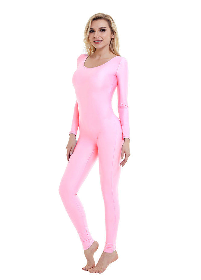Speerise Long Sleeve Scoop Neck Unitard